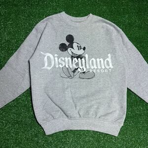Disney sweatshirt gray Disney land resort SMALL